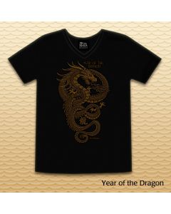 2024 Year of the Dragon Vneck Top