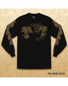 He Keiki Kalo Long Sleeve - Black