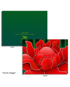 Torch Ginger Note Cards